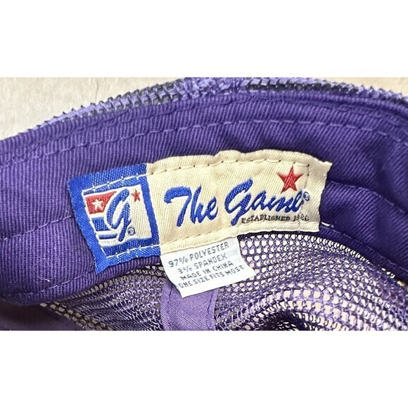 VINTAGE 1985 The Game Truck Mesh snapback Baseball Cap hat STYLE The Kreul - Picture 2 of 4